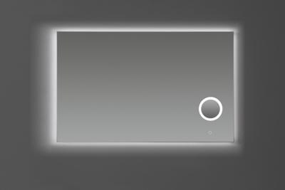 Spiegel LED verlichting met Make-Up Vergrootglas 3 Traps Dimbaar 140cm