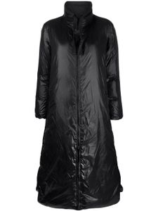 Emporio Armani manteau oversize à design réversible - Noir