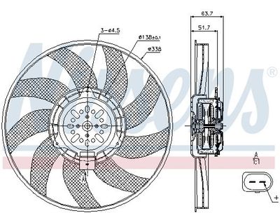 Koelventilator 85727