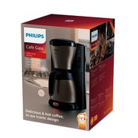 Philips Café Gaia Collection Titanium koffiezetter met thermische kan - thumbnail