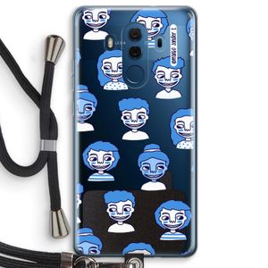 Gezichtjes: Huawei Mate 10 Pro Transparant Hoesje met koord