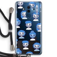 Gezichtjes: Huawei Mate 10 Pro Transparant Hoesje met koord
