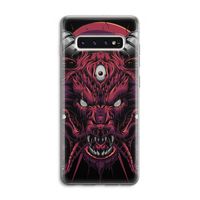 Hell Hound and Serpents: Samsung Galaxy S10 4G Transparant Hoesje