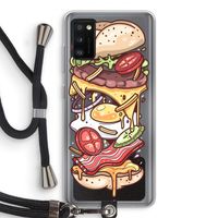 Diet Coke Please: Samsung Galaxy A41 Transparant Hoesje met koord