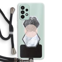 Creatieve toets: Samsung Galaxy A52s 5G Transparant Hoesje met koord