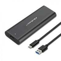 Qoltec 50311 behuizing voor opslagstations SDD-behuizing Zwart M.2