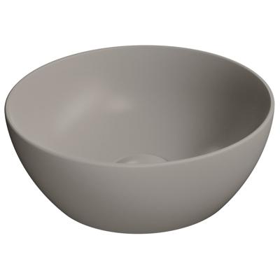 Keramische Opbouw Waskom Sapho Pura dia. 32 cm Grijs
