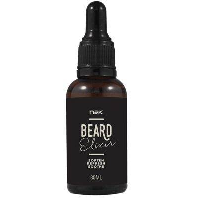 NAK Mens Grooming Beard + Face Elixir 30ml NAK Mens Grooming Beard + Face Elixir 30ml