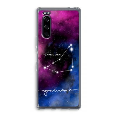 Sterrenbeeld - Donker: Sony Xperia 5 Transparant Hoesje