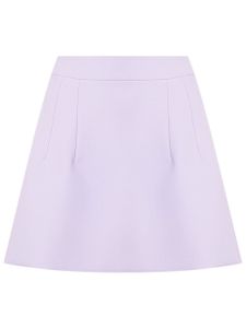 Olympiah minijupe à taille haute - Violet