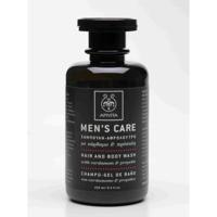 Apivita Men's Care Hair and Body Wash Gel with Cardamon & Propolis 250ml