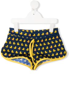 MC2 Saint Barth Kids short de bain à imprimé animalier - Bleu