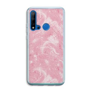Abstract Painting Pink: Huawei P20 Lite (2019) Transparant Hoesje