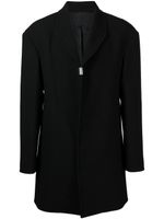 1017 ALYX 9SM manteau à simple boutonnage - Noir