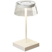 Konstsmide 7816-250 Scilla weiss LED-tafellamp voor buiten 2.5 W Warmwit Wit