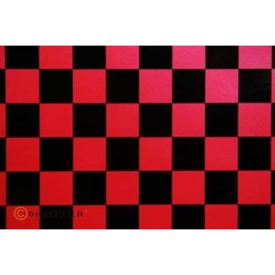 Oracover 47-027-071-002 Plakfolie Orastick Fun 3 (l x b) 2 m x 60 cm Parelmoer, Rood, Zwart