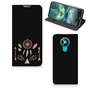 Nokia 3.4 Magnet Case Boho Dreamcatcher