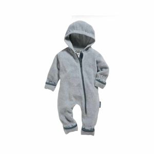 Playshoes fleece babypak uni Grijs Melange Maat