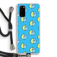 Visjes: Samsung Galaxy S20 Transparant Hoesje met koord