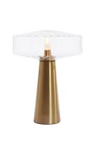 Light & Living TafellampPleat goud Ø 40cm - 1882296
