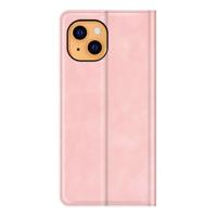 Casecentive Magnetische Leren Wallet iPhone 14 Pro roze Casecentive Magnetische Leren Wallet iPhone 14 Pro roze