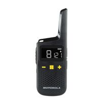 Motorola XT185 twee-weg radio 16 kanalen 446.00625 - 446.19375 MHz Zwart