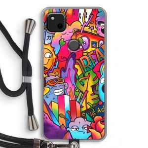 Dreams: Pixel 4a Transparant Hoesje met koord