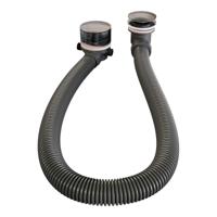 Brauer Badvulcombinatie Geborsteld Gunmetal PVD