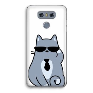 Cool cat: LG G6 Transparant Hoesje