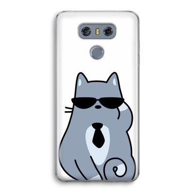 Cool cat: LG G6 Transparant Hoesje