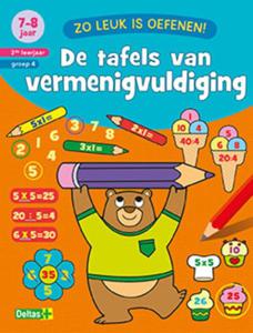 De tafels van vermenigvuldiging 7-8 jaar 2de leerjaar groep 4