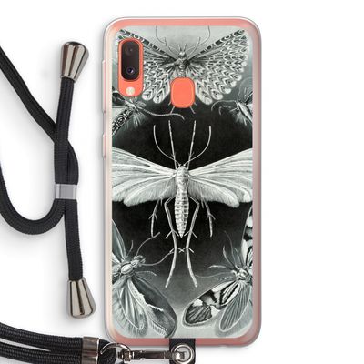 Haeckel Tineida: Samsung Galaxy A20e Transparant Hoesje met koord