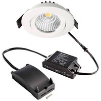 Deko Light 565375 Dione LED-inbouwlamp Energielabel: E (A - G) LED LED vast ingebouwd 8.50 W Wit