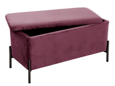 Leitmotiv Snog XL bankje (Kleur: donkerpaars) Leitmotiv Snog XL bankje (Kleur: donkerpaars)