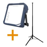 Scangrip set Vega Lite Compact met statief 2 mtr - 49.0440 Scangrip set Vega Lite Compact met statief 2 mtr - 49.0440