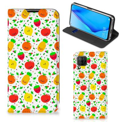Huawei P40 Lite | Flip Style Cover | Fruits