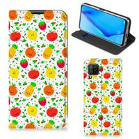 Huawei P40 Lite | Flip Style Cover | Fruits