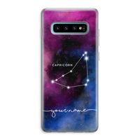 Sterrenbeeld - Donker: Samsung Galaxy S10 Plus Transparant Hoesje