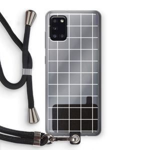 Rooster 2: Samsung Galaxy A31 Transparant Hoesje met koord