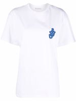 JW Anderson t-shirt à patch logo Anchor - Blanc - thumbnail