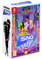 Nintendo Switch Let&apos;s Sing 2026 + 2 Microphones - International Edition