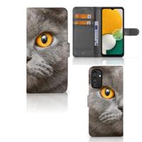 Telefoonhoesje | Met pasjeshouder | Samsung Galaxy A14 5G Britse Korthaar