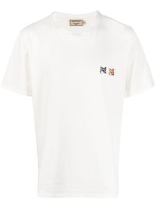 Maison Kitsuné t-shirt à logo - Blanc