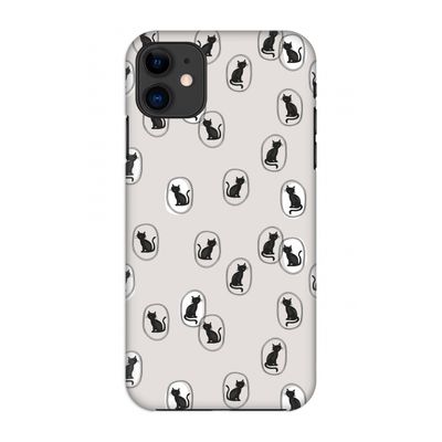 Miauw: Volledig geprint iPhone 11 Hoesje