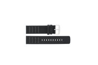 Horlogeband Fossil CH2493 / CH2494 Leder Zwart 22mm