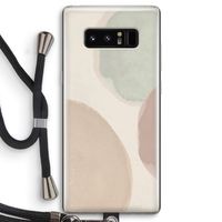 Geo #8: Samsung Galaxy Note 8 Transparant Hoesje met koord