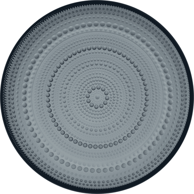 IITTALA - Kastehelmi - Plat Bord 25cm Dark Grey