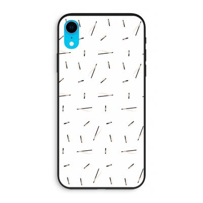 Hipster stripes: iPhone XR Biologisch afbreekbaar hoesje