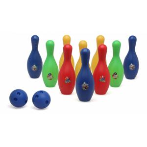 Atosa Bowling kegels set - met 2 ballen - 10 kegels - 22 cm - kunststof - speelgoed