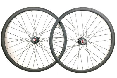 SantaFixie 30mm Wielset - Zwart SantaFixie 30mm Wielset - Zwart